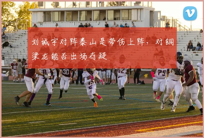 刘诚宇对阵泰山是带伤上阵，对铜梁龙能否出场存疑